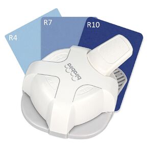Bira Craft 3 Way Corner Rounder, 3 in 1 Lever Action Corner Craft Punch for Paper Crafting Scrapbooking