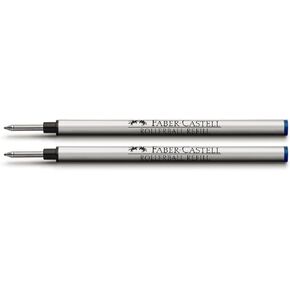 Graf Von Faber Castell Rollerball Pen Refill Blue (Pack of 2)