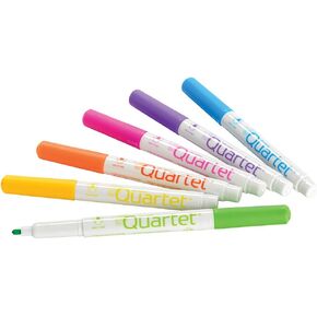 Quartet Classic Screamers Color Dry-Erase Marker, Bullet Point, 6-Marker Set, Assorted Colors (51-659552Q)