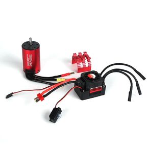 مقاوم للماء 2-3S 3660 3500KV محرك بدون فرشاة مع 60A ESC مجموعة التحكم الإلكتروني في السرعة لـ 1/10 1/12 1/14 1/18 1/16 سيارة التحكم عن بعد RC شاحنة مركبة RC ملحقات القوارب in Kuwait