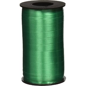 Berwick 3/8-Inch Wide by 250 Yard Spool Super Curl Crimped Splendorette Curling Ribbon, Emerald