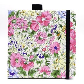 YAAICO Watercolor Sketchbook Art Notebook,5x5 Inch Journal Portable Square Fabric Cover, 20 Sheets Watercolor Textured Drawing Papers, 300 GSM Art Paper Sketchbook