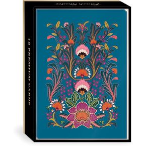 Punch Studio Renaissance Blue Boxed Note Cards (52828)