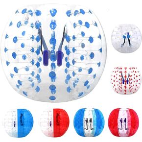 Inflatable Body Bubble Zorb Ball,Inflatable Bumper Soccer Balls for Adults,Inflatable Human Hamster Bubble Ball Dia 4FT/5FT(1.2m/1.5m)