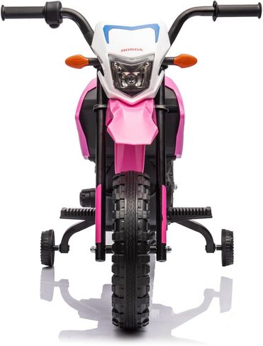 Kids Electric Ride on Motorcycle, Battery Powered Motorbike Toy for Kids, with Training Wheels, Rechargeable Battery, Headlight, Engine Sounds for Children Girls Boys, Blue in Saudi Arabia