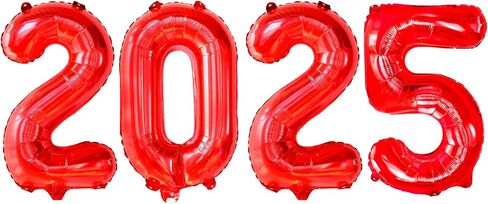 KatchOn, Black 2024 Balloons Number - 16 Inch, New Years Balloons | Black 2024 Balloon Numbers for Happy New Years Decorations 2024 | Black 2024 Foil Balloons for New Years Eve Party Supplies 2024 in Kuwait