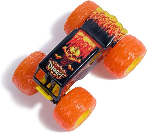 Monster Jam 2024 Fire & Ice 1:64 Diecast Monster Truck 2-Pack, Son-uva Digger vs Earth Shaker in Saudi Arabia