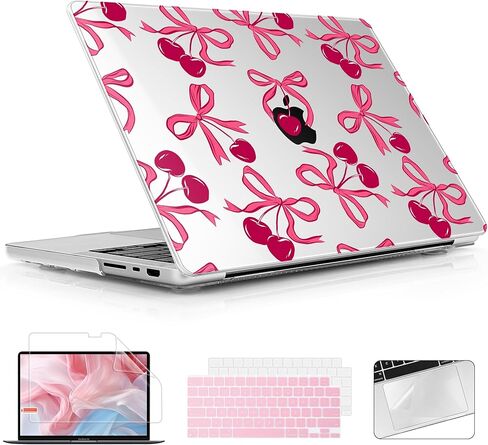حافظة M4 MacBook Pro 14 بوصة 2024(A3112 A3401 A3185) 2023(M3 A2918 A2992 M2 A2779) 2021(M1 A2442) Pro/Max، غطاء بلاستيكي صلب لجهاز Mac Pro 14 بوصة، أقواس in Kuwait