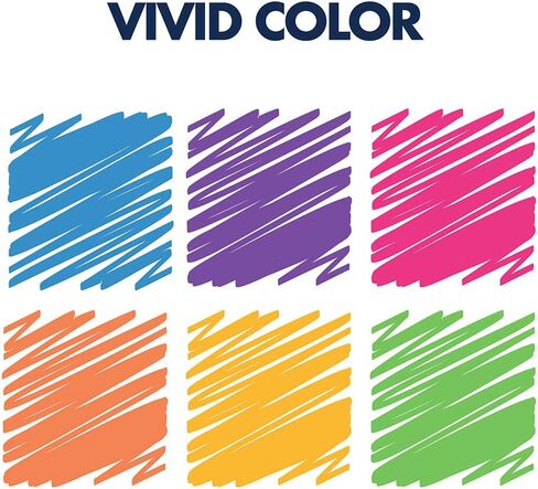 Quartet Classic Screamers Color Dry-Erase Marker, Bullet Point, 6-Marker Set, Assorted Colors (51-659552Q) in Saudi Arabia