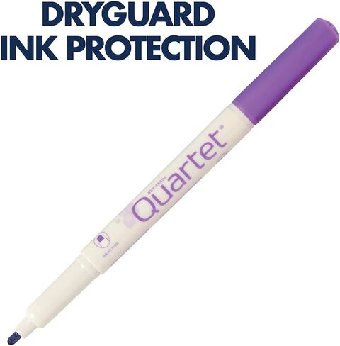 Quartet Classic Screamers Color Dry-Erase Marker, Bullet Point, 6-Marker Set, Assorted Colors (51-659552Q) in Saudi Arabia
