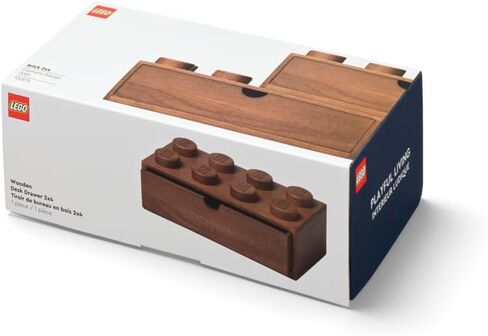 درج مكتب خشبي من ليجو 2x4، بلوط داكن اللون in Kuwait