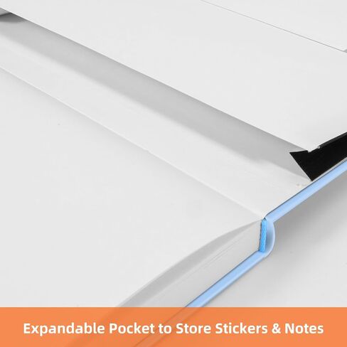 BOSSAND Lined Journal Notebooks, 6 Pack A5 Journals for Writing, 200 Pages 100 GSM Thick Classic Ruled Paper, Hardcover, 8.25 inches x 5.75 inches, 6 Colors in Saudi Arabia