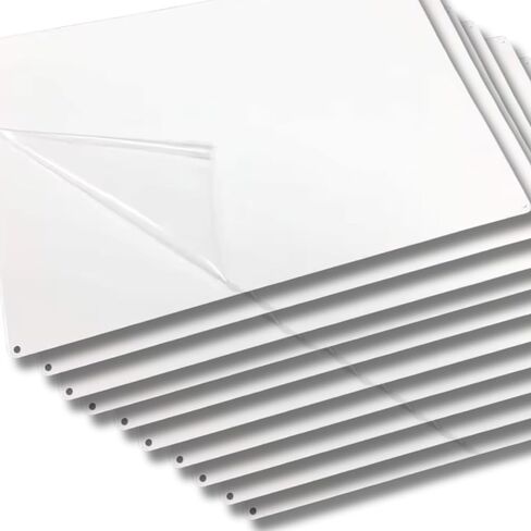Sublimation Metal Sign Blanks - 12x18 Inch Sublimation Aluminum Signs Blank Plaques, Thicker: 0.025 Inch, Sublimation Photo Blanks (10) in Saudi Arabia