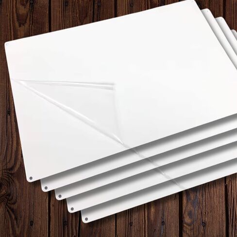 Sublimation Metal Sign Blanks - 12x18 Inch Sublimation Aluminum Signs Blank Plaques, Thicker: 0.025 Inch, Sublimation Photo Blanks (10) in Saudi Arabia