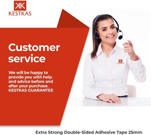 شريط إسفنجي مزدوج الجوانب من KESTKAS مقاس 2 بوصة × 33 قدم (عبوة 2) شريط مزدوج الجوانب شديد التحمل - شريط تثبيت مزدوج الجوانب - شريط مزدوج الجوانب عالي التحمل، شريط مزدوج الجوانب، شريط قوي مزدوج الجوانب شديد التحمل. in Saudi Arabia