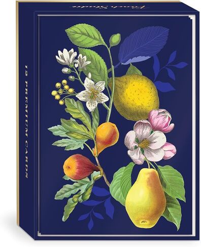 بطاقات الملاحظات المعبأة بالفواكه الزهرية العتيقة من Punch Studio (52808) in Kuwait