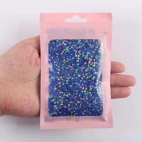 3000pcs 3mm 30gram Resin Rhinestone AB Color Flatback Jelly Resin Rhinestones Bling Glitter Diamond Stone for Mugs, in Saudi Arabia