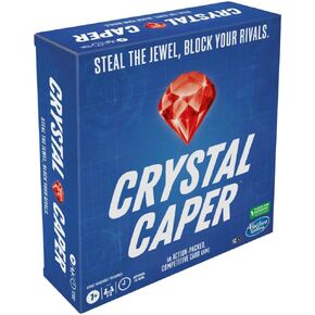 Crystal Caper Card Game for Families and Kids, Easy, Hilarious, Competitive Card Games for Families, Family Games for 3-6 Players, Ages 7+