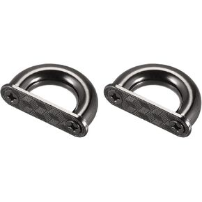 uxcell Arch Bridge Buckle, Metal D-Ring Connector Buckles Shackle for Bags Hanger Purse Strap DIY Craft