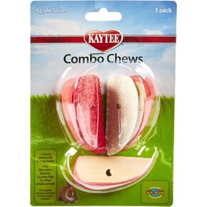 Kaytee Combo Chews Apple Slices, 3-Pack