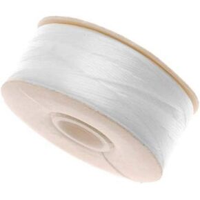 Nymo 2 Set- 64-Yard Nylon Beading Thread Size D for Delica Beads, White