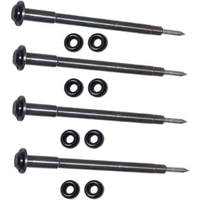 Pneumatic Precision Engraving Tip 8mm Air Scribe Engraving Pen Parts Removable Tip for Pneumatic Mini DIY Pencil Grinding Engraving Etcher Lettering Tool Accessories 4PK