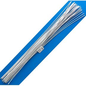 22 Gauge White Cotton Covered Floral Wire - 40 feet per Bundle (12.2m) in 12 inch (30.5cm) Lengths