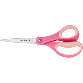 Fiskars 8 Inch Breast Cancer Awareness Scissors