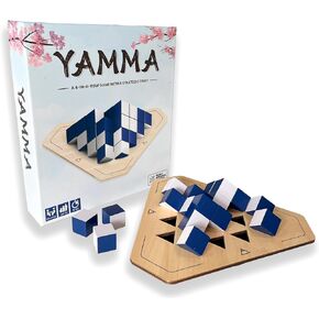 yamma: Spinning 4-in-a-Row Game in 3D, 2 Players, 15 Minutes