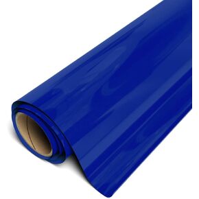 Siser EasyWeed Heat Transfer Vinyl 11.8" x 2FT Roll - Compatible with Siser Romeo/Juliet & Other Professional or Craft Cutters - Layerable - CPSIA Certified (Matte Royal Blue - HEX #2E5493)