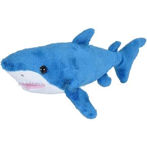 Wild Republic Mako Shark Plush, Stuffed Animal, Plush Toy, Gifts for Kids, Sea Critters 11 Inches