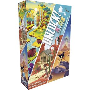 Unlock! Kids: Stories from The Past Card Game - Escape Room Game for Kids and Adults, Cooperative Mystery Game for Family Game Night, Ages 6+, 1-4 Players, 20-60 Minute Playtime, Made by Space Cow