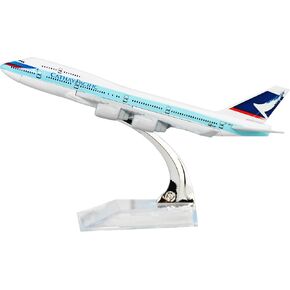 24-Hours Cathay Pacific Airways Boeing 747 Alloy Metal Souvenir Model Airplane
