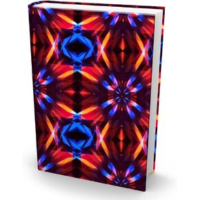 Book Sox Stretchable Fabric Jumbo Book Covers - Jumbo Crystallized Print (1 Item)