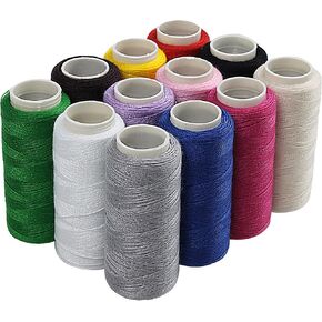 خيط الخياطة PSON 30 لونًا، 250 ياردة لكل بكرة، مجموعة خيوط البوليستر لآلة الخياطة، الخياطة اليدوية، صناعة يدوية، DIY in Kuwait