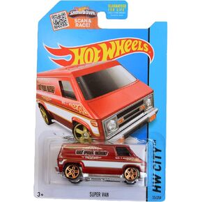 Hot Wheels Super Van, City 55/250 [red]