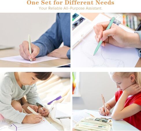 47PCS Aesthetic School Supplies with Cute Pencil Case 12 Highlighters 5 Black Ink Gel Pens 6 Mechanical Pencils Set 0.5 & 0.7mm for Nursing College Stationary Set Stuff,Sticky Notes,Erasers,Pink in Saudi Arabia