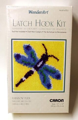 Wonderart Latch-Hook Kit, La Palma, 12" X 12" in Saudi Arabia
