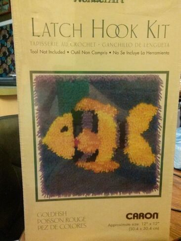 Wonderart Latch-Hook Kit, La Palma, 12" X 12" in Saudi Arabia