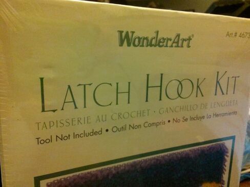 Wonderart Latch-Hook Kit, La Palma, 12" X 12" in Saudi Arabia