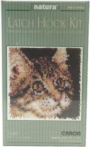 Caron P504 Natura Latch-Hook Kit, Sunshine Rainbow, 12" X 12" in Saudi Arabia