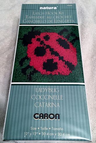 Caron P504 Natura Latch-Hook Kit, Sunshine Rainbow, 12" X 12" in Saudi Arabia