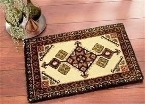 Vervaco Latch Hook Rug kit Inca Geometry in Saudi Arabia