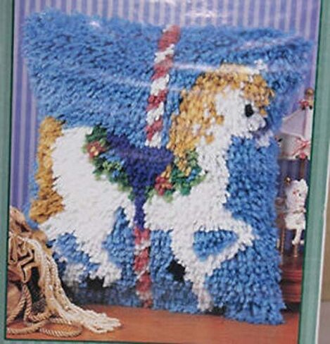 Caron P504 Natura Latch-Hook Kit, Sunshine Rainbow, 12" X 12" in Saudi Arabia
