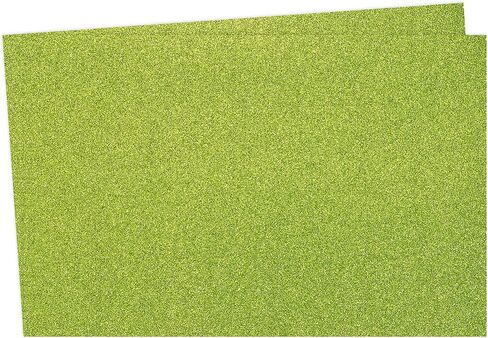 Rebower 2Pcs Foam Sheets Crafts Glitter Foam Arts Paper 12 x 8 x 1/16 Inch [for Crafts Project, Scrapbooking, DIY, Party Handicraft, Costumes]-30cm x 20cm x 1.5mm / Brown in Saudi Arabia