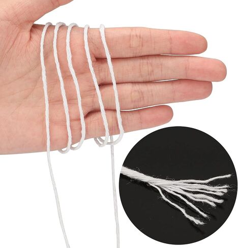 joycraft 984Feet Christmas Cotton String Balls,2mm Cotton Bakers Rope,Kitchen Cooking String, Durable String for Arts Craft,Gift Wrap,Meat Preparation,Baking,Gardening,and Butchers(3pcs x 328ft) in Kuwait