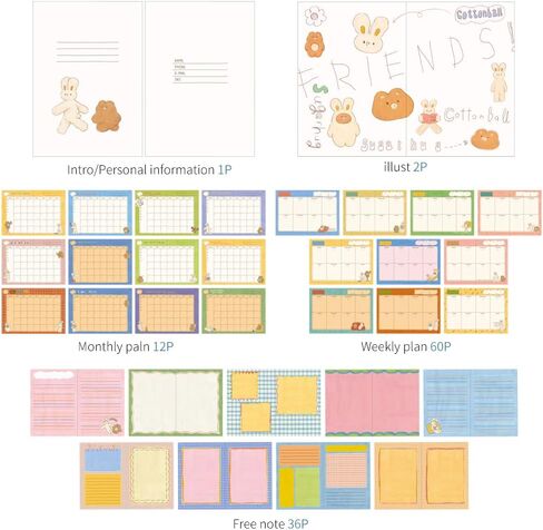 Monolike B6 Archive247 Diary 6 Month Planner, 03.Yellow - Academic Planner, Weekly & Monthly Planner, Scheduler, Undated Planner, 128x182mm in Saudi Arabia