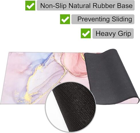 Medium Gaming Mouse Pad Mat Extended Professional Medium Size 27.5inX11.8inX0.1in Mouse Keyboard Pad with Stitched Edges, Anti-Slip Rubber Base Huge Desk Pad Mat (Dragon Medium) in Saudi Arabia