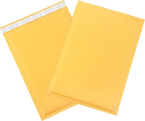 Aviditi Kraft Bubble Mailers #4, 9 1/2" x 14 1/2", Self-Seal, Padded Envelopes for Packing, Mailing and Shipping, Case of 100 in Saudi Arabia