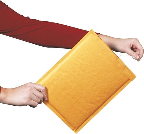 Aviditi Kraft Bubble Mailers #4, 9 1/2" x 14 1/2", Self-Seal, Padded Envelopes for Packing, Mailing and Shipping, Case of 100 in Saudi Arabia
